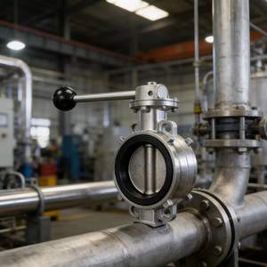 Задвижка санитарная ручная SS316 SS304 с цепным приводом, 4 дюйма, 32 мм - Product Image 2