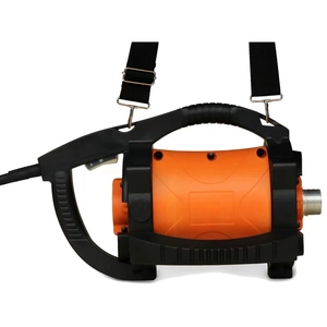 เครื่องสั่นคอนกรีตไฟฟ้าภายนอก 220V สีส้ม ด้ามจับสีดำ พร้อมสายรัด บำรุงรักษาง่าย - Product Image 1