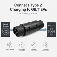 Adaptateur Type 2 vers GB/T 32A Chargeur EV Européen IP54 240V AC pour Véhicules Électriques