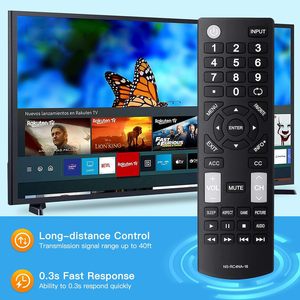 Telecomando Universale All-<span class=keywords><strong>in</strong></span>-One Insignia NS-RC4NA-18, Nessuna Programmazione Necessaria, per TV Insignia (Escluso Fire TV), Impermeabile e Resistente al Calore - Product Image 1