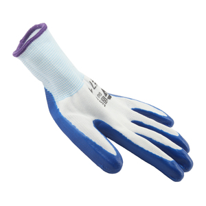 Cheap Price New Nitrile Coated <strong>Grip</strong> Strong <strong>Gloves</strong> Reduce Load Thickened Anti-Slip Site Protective Labor Protection Elastic Cuffs - Product Image 5
