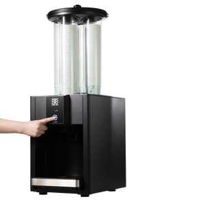 Dispensador de tazas de la serie BTB L, taza desechable, tamaño 73/75/80/90mm, sala de té, cafetería, batido de leche, restaurante, <span class=keywords><strong>Internet</strong></span>, Wifi - Product Image 2