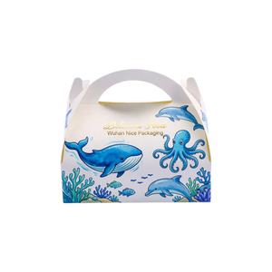 Caja de Comida Desechable Ecológica Personalizada con Diseño de Happy Meal para Niños, Empaque para Entrega de Comida Caliente, Estilo McDonald's - Product Image 3