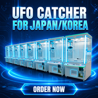 Machine à griffes Ufo Catcher pour jeux et cadeaux, compatible avec 500 modèles US, pour aires de jeux