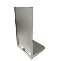 Boîtier pliable en aluminium sur mesure, usiné CNC, support d'affichage, boîtier en aluminium, pièces non standard