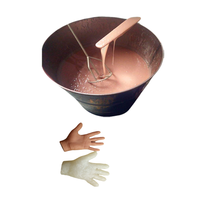 Faible viscosité en caoutchouc de silicone RTV de qualité médicale pour le moulage de mains de pied prothétique personnaliser