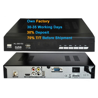 Récepteur satellite numérique DVB S2 FTA, décodeur TV avec télécommande WIFI, TV 4K HD, décodeur numérique