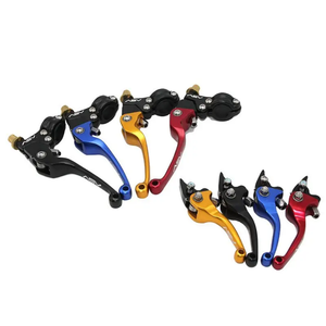 קצר tornasol אלומיניום בלם handlebar שינוי מנוף מצמד עבור <span class=keywords><strong>yamaha</strong></span> motocross - Product Image 4