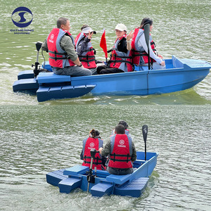 Bote Plegable <span class=keywords><strong>de</strong></span> Plástico HDPE <span class=keywords><strong>de</strong></span> 3.21m, Se Puede Transportar en el SUV, Bote <span class=keywords><strong>de</strong></span> Pesca para Uso en Pesca - Product Image 4