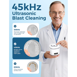 <span class=keywords><strong>Limpiador</strong></span> <span class=keywords><strong>de</strong></span> Joyas Eléctrico <span class=keywords><strong>de</strong></span> <span class=keywords><strong>3</strong></span> Modos y 200 ml, <span class=keywords><strong>Limpiador</strong></span> Ultrasónico <span class=keywords><strong>de</strong></span> Retenedores con Temporizador Automático Digital LED, Superventas - Product Image 5