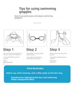 <span class=keywords><strong>2025</strong></span> הגעה חדשה ג 'וניור משקפי שחייה ללא דליפה עמיד למים משקפי שחייה - Product Image 6