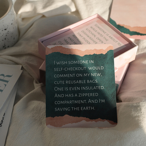 Impression personnalisée incroyable <span class=keywords><strong>grossesse</strong></span> naturelle nouvelle maman cartes d'affirmation jeu pour femmes enfants bébés avec boîte coulissante - Product Image 4