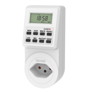 <span class=keywords><strong>Temporizador</strong></span> Digital Wattsave para el Hogar, 230V 10A, <span class=keywords><strong>Enchufe</strong></span> con <span class=keywords><strong>Temporizador</strong></span>, Programación Diaria/<span class=keywords><strong>Semanal</strong></span>, IP22, CE, Resistente al Agua, Portátil - Product Image 2