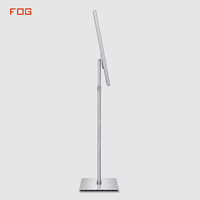 Boîte à lumière LED sur pied avec cadre en aluminium, panneau publicitaire lumineux, cadre d'affichage éclairé pour magasin et centre commercial