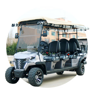 Voiturette de golf à châssis en aluminium, capacité 8 passagers, avec contrôleur - Product Image 1