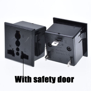 Nhà sản xuất phổ AC ổ cắm BX-801 phổ điện PDU ổ cắm 3 pin cắm đa cắm tường ổ cắm - Product Image 3