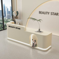 Comptoir de caisse pour salon de beauté, magasin de vêtements, clinique dentaire, réception de studio de yoga, multifonctionnel, minimaliste, moderne
