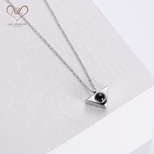 ถ่านหิน2021<span class=keywords><strong>เกาหลี</strong></span>งบสแตนเลสส่วนบุคคลภาพฉาย Chocker สร้อยคอสำหรับของขวัญ<span class=keywords><strong>วัน</strong></span>วาเลนไทน์ - Product Image 4