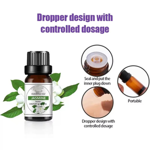 10มล. 100% น้ำละลายน้ำได้น้ำมันหอมระเหยกลิ่นกุหลาบคุณภาพสูงสำหรับครัวเรือนรถยนต์น้ำหอมกระจายความชื้นชุด - Product Image 4