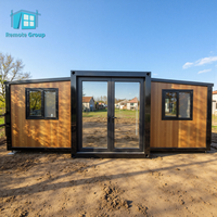 Dernier design de maison préfabriquée en conteneur, conteneurs habitables de 20FT, 30FT, 40FT, villas en conteneurs avec 3 chambres et salle de bain