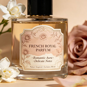 Étiquettes autocollantes personnalisées de luxe pour parfums, résistantes à l'huile et à l'alcool, en vinyle imperméable, avec logo imprimé, adhésives - Product Image 6