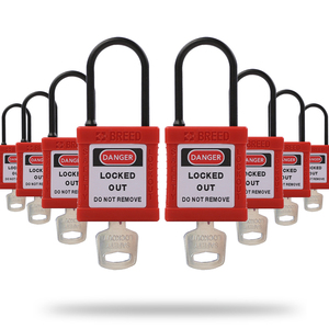 Insulated Nylon <strong>Padlock</strong> &amp; <strong>Lockout</strong> Devices <strong>Lockout</strong> <strong>Tagout</strong> Loto Lock with Master Key G71NE - Product Image 1