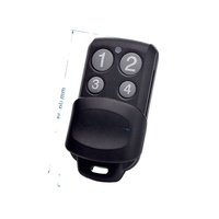 YET158 Porte universelle face à face Clone Code transmetteur RF Garage porte sans fil 4 canaux télécommande interrupteur
