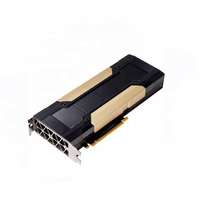 Nouvelle carte graphique GPU pour station de travail professionnelle V100 SXM2 32 Go GDDR5 1290 MHz double slot 4096 bits 250 W 11 nm PCIe 3.0 X16 avec ventilateur