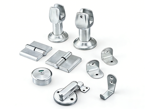 Accessoires de verrouillage modernes en alliage de zinc de haute qualité <span class=keywords><strong>pour</strong></span> cloisons de salle de bain, douches et toilettes - Product Image 5