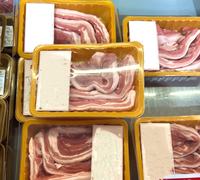 Conteneurs en plastique jetables de qualité supérieure Xinbang 2617 en PP/PET, de qualité alimentaire, pour les rayons des supermarchés