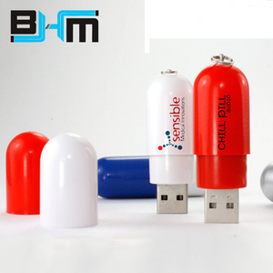 Biểu tượng tùy chỉnh kích thước nhỏ nhựa Pill USB Pendrive 16GB 32GB 64GB <span class=keywords><strong>128GB</strong></span> USB 2.0 3.0 Bộ nhớ USB ổ đĩa <span class=keywords><strong>flash</strong></span> - Product Image 3