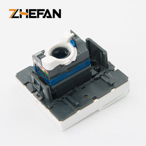 ZHEFAN 45*45mm Type français UTP Cat6 sans outil Keystone Jack <span class=keywords><strong>legrand</strong></span> Style Keystone Jack <span class=keywords><strong>connecteur</strong></span> - Product Image 3