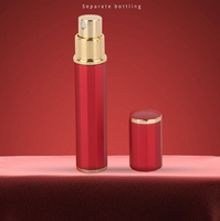 Mini atomiseur de parfum de poche de luxe rechargeable 8ml rond Portable recharge de voyage atomiseur vaporisateur de parfum