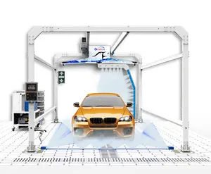 2023 yeni varış ticari robot araba temizleme istasyonları için tam otomatik araba yıkama makinesi