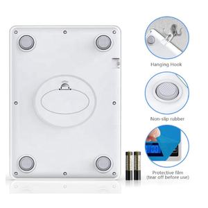 J & R 전자 상거래 최고 판매 대형 스테인레스 스틸 계량 플랫폼 소매 수동 작동 USB 충전 5KG 15KG 휴대용 주방 저울 - Product Image 6