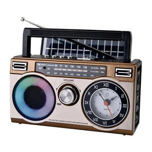 MLK-8050 <span class=keywords><strong>Altavoz</strong></span> Bluetooth Inalámbrico con <span class=keywords><strong>Radio</strong></span> Vintage <span class=keywords><strong>Antigua</strong></span> Más Vendida con Luces RGB Coloridas - Product Image 2