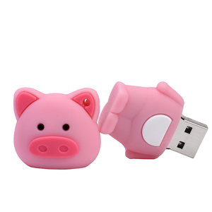 Flashdisk USB Bentuk Babi Kartun 2.0 Pendrive 4GB 8GB 16GB 32GB 64GB 128GB Memory Stick Cle USB Flash <span class=keywords><strong>Drive</strong></span> - Product Image 2