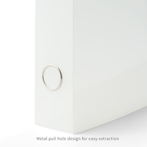 Oem/ODM dung lượng lớn không thấm nước thư mục nhựa văn phòng tài liệu bàn tổ chức tập tin lưu trữ <span class=keywords><strong>container</strong></span> - Product Image 6