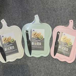 Ensemble de planches à découper en plastique de haute qualité en forme de fruits, ustensiles de cuisine avec logo personnalisé - Product Image 2
