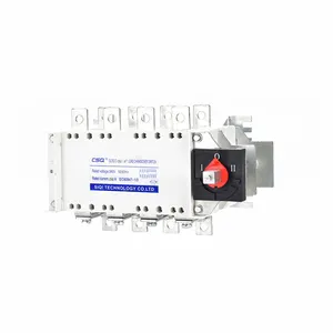 CSQ Low voltage electrical 100 amp 3P/4P CE manual transfer switch Hot Sale MTS changeover switch wholesale Load break switch