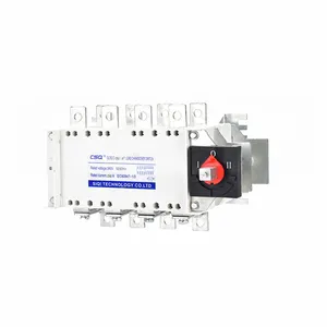 Csq Laagspanning Elektrische 100 Ampère 3P/4P Ce Handmatige Overdrachtsschakelaar Hot Sale Mts Omschakeling Schakelaar Groothandel Lastonderbreking Schakelaar