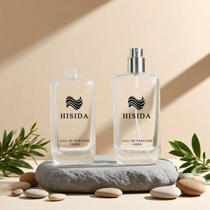 Usine En Gros Carré Parfum Vaporisateur Verre Dépoli 25ml 50ml 100ml Flacon De Parfum Avec Boîte D'emballage - Product Image 4