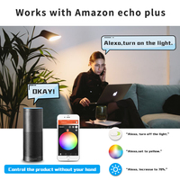 GLEDOPTO Ampoule LED intelligente ZigBee 12W avec culot à vis E27 E26 B22 AC100-240V APP et télécommande