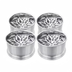 Juego de 2 Ruedas de Aluminio Forjado de 18-22 Pulgadas para Autos de Carreras, Diseño Nuevo y Personalizable - Product Image 4