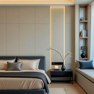 Painel parede Board Interior impermeável modernos painéis de parede Boards <span class=keywords><strong>Wall</strong></span> Decor Custo-benefício - Product Image 3