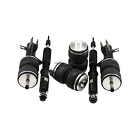 Kit de suspension pneumatique pour Peugeot 307 (2002-2008) avec amortisseurs et ressorts à soufflets pour conversion à suspension pneumatique