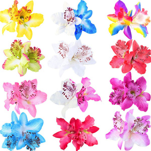 Offre Spéciale hawaïenne artificielle Plumeria mousse <span class=keywords><strong>fleur</strong></span> <span class=keywords><strong>pince</strong></span> à cheveux pour mariée mariage fête coiffure décoration de la maison - Product Image 6