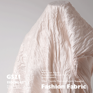 Telas <span class=keywords><strong>de</strong></span> moda que fluyen líquido brillo Natural arrugas desordenadas telas plisadas para ropa camisa <span class=keywords><strong>de</strong></span> vestir - Product Image 6