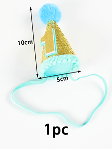 Decorazioni per feste di <span class=keywords><strong>compleanno</strong></span> bambini bambino <span class=keywords><strong>1</strong></span> <span class=keywords><strong>anno</strong></span> <span class=keywords><strong>compleanno</strong></span> Baby Shower ragazzo ragazza <span class=keywords><strong>1</strong></span> ° <span class=keywords><strong>compleanno</strong></span> cappello corona - Product Image 3