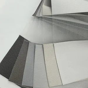 Customized solid color 100% polyester roller blinds fabric for window blinds